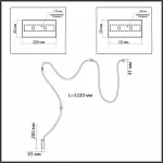 Накладной светильник Odeon Light Corda 4397/30CL от ImperiumLoft
