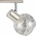 Спот TopLight Kristal TL1236Y-02SN Цвет арматуры никель Цвет плафонов серый от ImperiumLoft