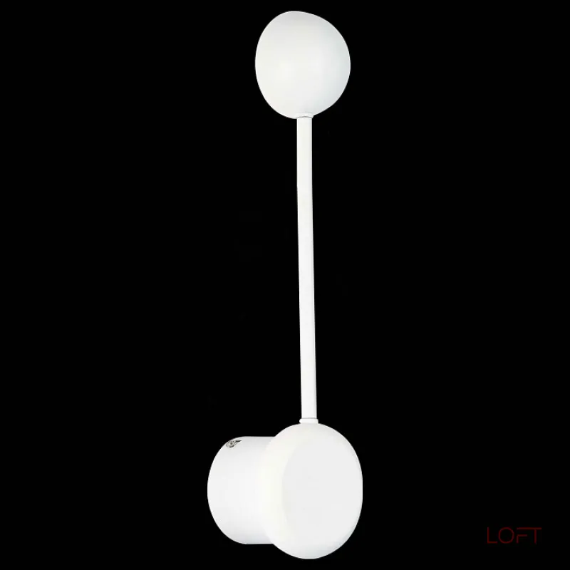 Бра ST-Luce Acquaro SL6003.501.01 Цвет арматуры белый Цвет плафонов белый от ImperiumLoft