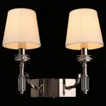 Бра Aployt Patricia APL.716.01.02 Цвет арматуры хром Цвет плафонов белый от ImperiumLoft