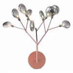 Бра ST-Luce Riccardo SL411.311.09 Цвет арматуры золото Цвет плафонов серый от ImperiumLoft