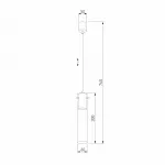 Подвесной светильник TK Lighting Look 3146 Look Graphite 