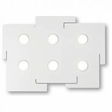 Накладной светильник Ideal Lux Totem TOTEM PL6 Цвет плафонов белый