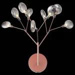 Бра ST-Luce Riccardo SL411.311.09 Цвет арматуры золото Цвет плафонов серый от ImperiumLoft