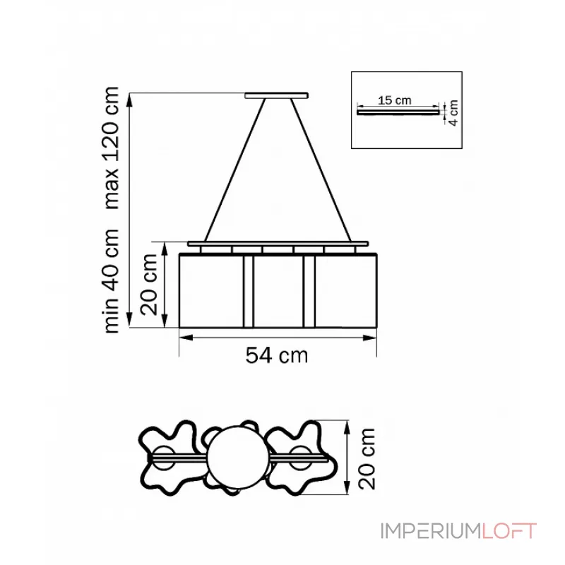 Подвесная люстра Lightstar Nubi 802130