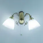 Бра Citilux Латур CL413421 Цвет арматуры бронза Цвет плафонов белый от ImperiumLoft