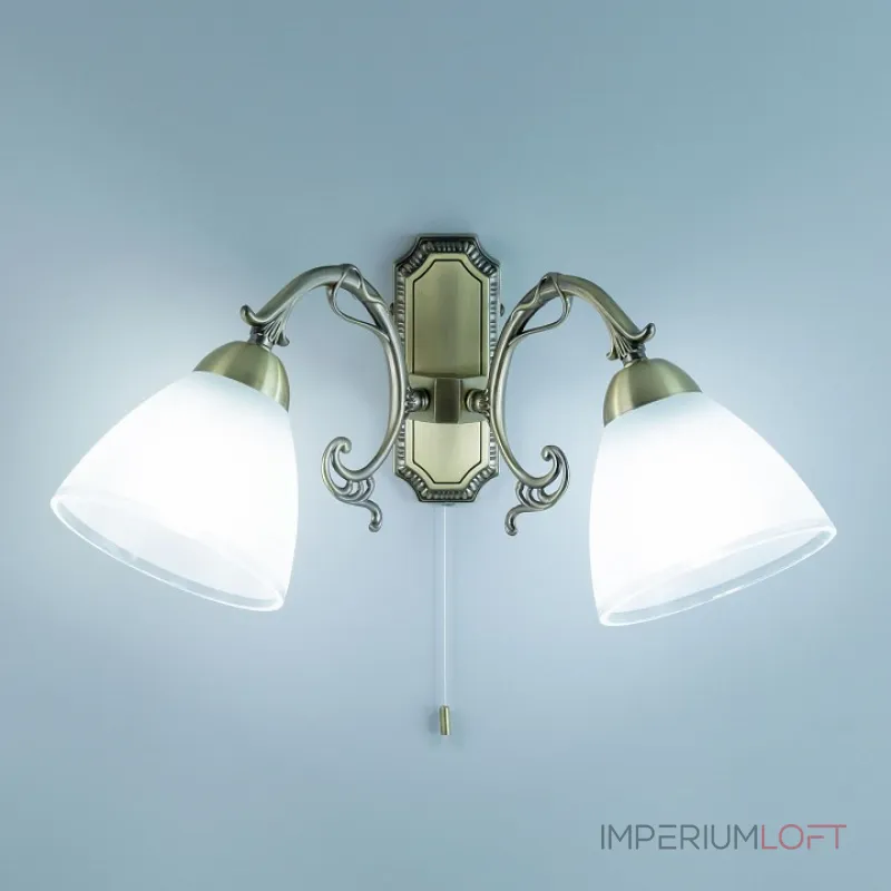 Бра Citilux Латур CL413421 Цвет арматуры бронза Цвет плафонов белый от ImperiumLoft Бра Citilux Латур CL413421 Цвет арматуры бронза Цвет плафонов белый от ImperiumLoft