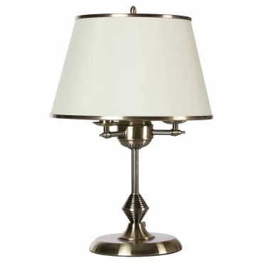 Настольная лампа декоративная Arte Lamp Alice A3579LT-3AB Цвет арматуры бронза Цвет плафонов кремовый