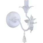 Бра Arte Lamp Angelina A5349AP-1WH Цвет арматуры белый Цвет плафонов прозрачный от ImperiumLoft