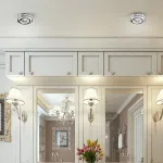 Встраиваемый светильник Novotech Aqua 369879 Цвет арматуры серебро Цвет плафонов хром от ImperiumLoft