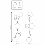 Бра Lightstar Croco 815533 от ImperiumLoft