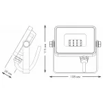 Настенно-потолочный прожектор Gauss Qplus 690511310 Цвет плафонов прозрачный от ImperiumLoft