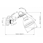 Бра Lightstar Loft 765604 Цвет арматуры хром Цвет плафонов хром от ImperiumLoft