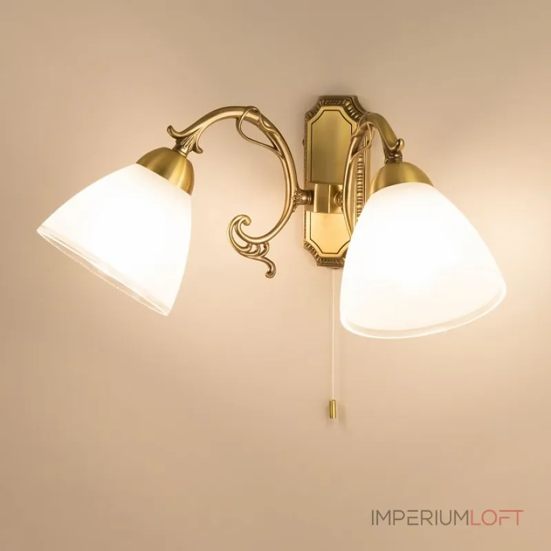 Бра Citilux Латур CL413421 Цвет арматуры бронза Цвет плафонов белый от ImperiumLoft Бра Citilux Латур CL413421 Цвет арматуры бронза Цвет плафонов белый от ImperiumLoft