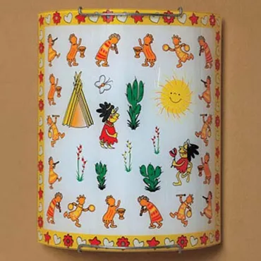 Накладной светильник Citilux Праздник CL921028 Цвет арматуры хром Цвет плафонов разноцветный