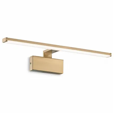 Подсветка для зеркала Ideal Lux Alma ALMA AP 12W OTTONE SATINATO Цвет арматуры латунь Цвет плафонов латунь Подсветка для зеркала Ideal Lux Alma ALMA AP 12W OTTONE SATINATO Цвет арматуры латунь Цвет плафонов латунь