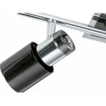 Спот Eglo Davida 1 30833 Цвет арматуры хром Цвет плафонов черный от ImperiumLoft