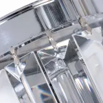 Накладной светильник Divinare Nova 3001/02 AP-1 Цвет арматуры хром Цвет плафонов прозрачный от ImperiumLoft