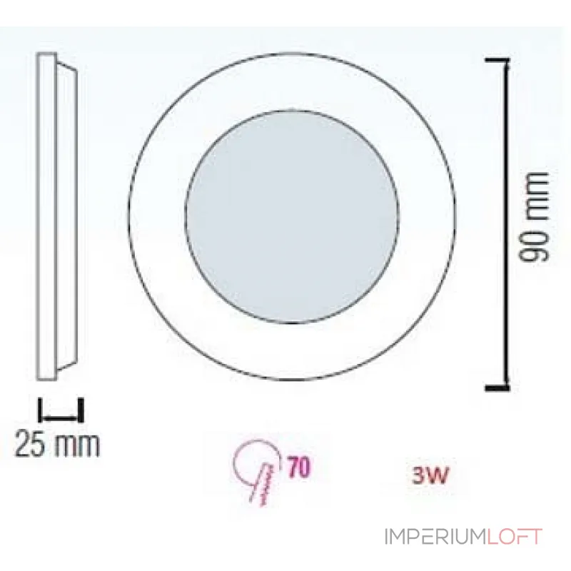 Встраиваемый светильник Horoz Electric Slim HRZ00002142 Цвет арматуры белый от ImperiumLoft Встраиваемый светильник Horoz Electric Slim HRZ00002142 Цвет арматуры белый от ImperiumLoft