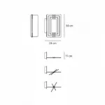 Бра Artemide 1622020A от ImperiumLoft