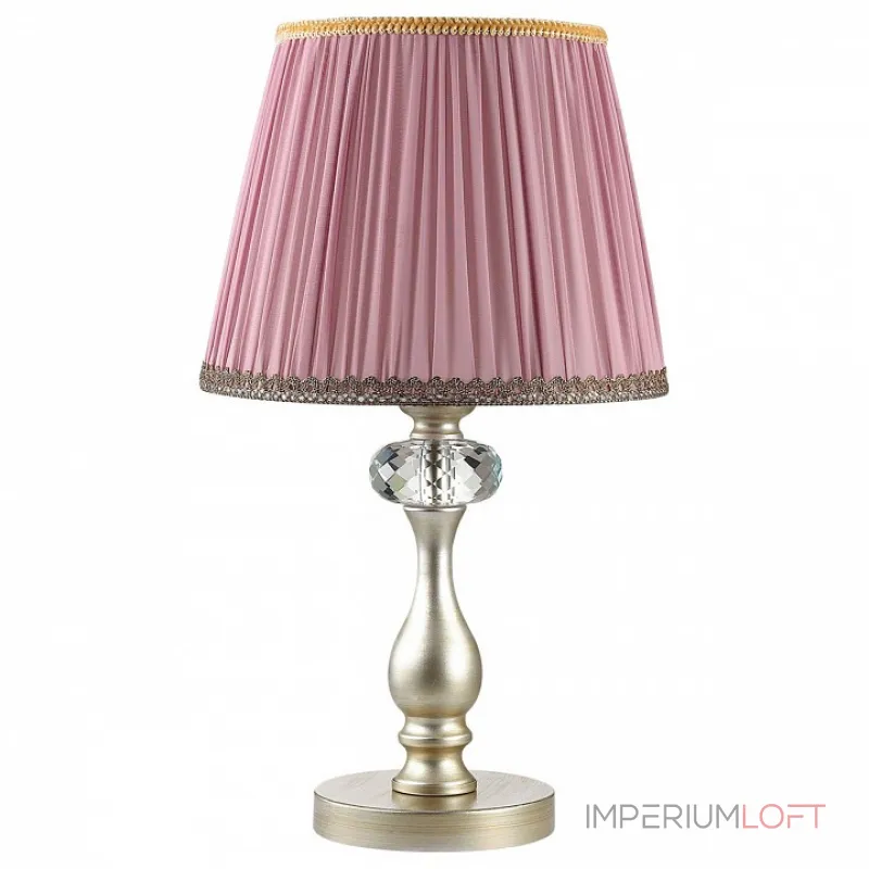 Настольная лампа декоративная Odeon Light Gaellori 3393/1T Цвет арматуры серебро Цвет плафонов розовый от ImperiumLoft Настольная лампа декоративная Odeon Light Gaellori 3393/1T Цвет арматуры серебро Цвет плафонов розовый от ImperiumLoft