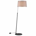 Торшер Maytoni Bergamo MOD613FL-01B Цвет арматуры хром Цвет плафонов серый от ImperiumLoft