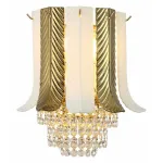 Накладной светильник Favourite Petala 2735-3W Цвет арматуры золото Цвет плафонов золото от ImperiumLoft