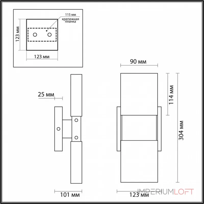 Бра Odeon Light Ricci 4365/5WL от ImperiumLoft Бра Odeon Light Ricci 4365/5WL от ImperiumLoft