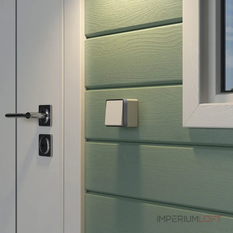 Выключатель одноклавишный влагозащищенный Werkel Gallant (слоновая кость) W5010203 от ImperiumLoft