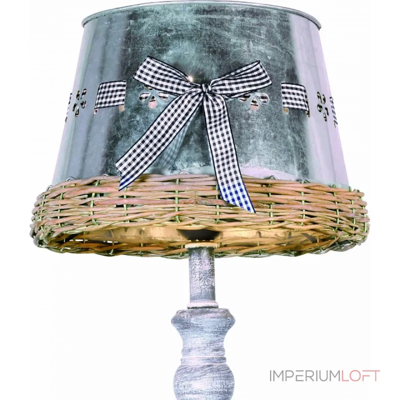 Настольная лампа декоративная Arte Lamp Fattoria A5290LT-1RI Цвет арматуры серый Цвет плафонов серый от ImperiumLoft Настольная лампа декоративная Arte Lamp Fattoria A5290LT-1RI Цвет арматуры серый Цвет плафонов серый от ImperiumLoft