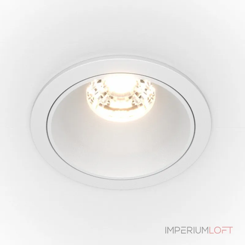 Встраиваемый светильник Maytoni Alfa DL043-01-10W3K-RD-W от ImperiumLoft Встраиваемый светильник Maytoni Alfa DL043-01-10W3K-RD-W от ImperiumLoft