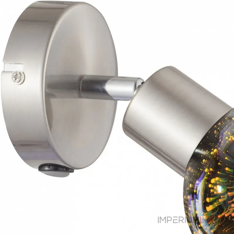 Бра Arte Lamp Illusione A6125AP-1SS Цвет арматуры серебро Цвет плафонов разноцветный от ImperiumLoft Бра Arte Lamp Illusione A6125AP-1SS Цвет арматуры серебро Цвет плафонов разноцветный от ImperiumLoft