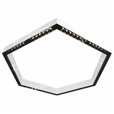 Накладной светильник Donolux DL18515 DL18515С111W72.34.900BB Цвет арматуры белый Цвет плафонов черный