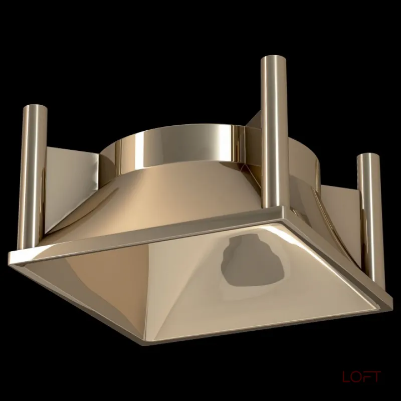 Рамка на 1 светильник Maytoni Alfa C065-01G Цвет арматуры золото от ImperiumLoft