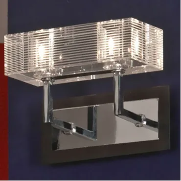 Бра Lussole Notte Di Luna LSF-1301-02 Цвет арматуры хром Цвет плафонов прозрачный