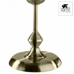 Настольная лампа декоративная Arte Lamp Alice A3579LT-3AB Цвет арматуры бронза Цвет плафонов кремовый от ImperiumLoft