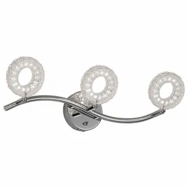 Бра Citilux Круг CL559531 Цвет плафонов прозрачный Цвет арматуры хром Бра Citilux Круг CL559531 Цвет плафонов прозрачный Цвет арматуры хром