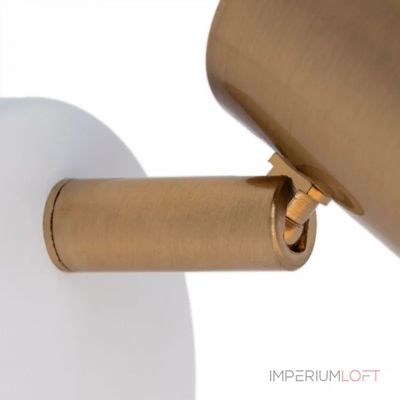 Бра Arte Lamp Falena A3117AP-1WH Цвет арматуры Белый Цвет плафонов Белый от ImperiumLoft