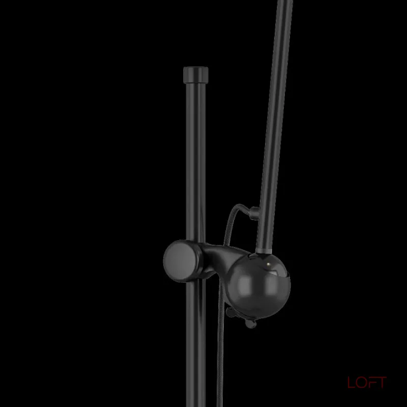 Торшер Lightstar Loft 765717 Цвет арматуры черный Цвет плафонов черный от ImperiumLoft