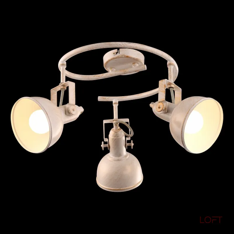 Спот Arte Lamp Martin A5215PL-3WG Цвет арматуры золото Цвет плафонов золото от ImperiumLoft