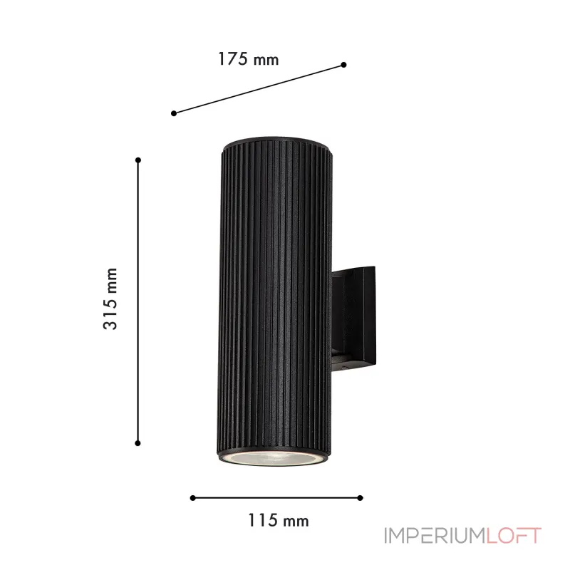 Уличный настенный светильник Favourite Pola 4513-2W от ImperiumLoft Уличный настенный светильник Favourite Pola 4513-2W от ImperiumLoft