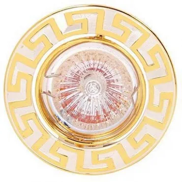 Встраиваемый светильник Horoz Electric HRZ00000571 Цвет арматуры золото Встраиваемый светильник Horoz Electric HRZ00000571 Цвет арматуры золото