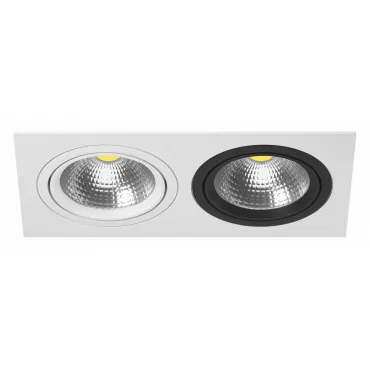 Встраиваемый светильник Lightstar Intero 111 i8260607 Цвет арматуры черно-белый Встраиваемый светильник Lightstar Intero 111 i8260607 Цвет арматуры черно-белый