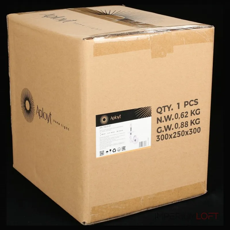 Бра Aployt Estel APL.702.01.01 Цвет арматуры хром от ImperiumLoft