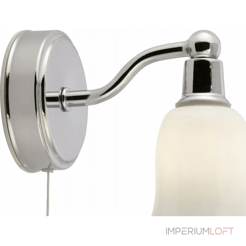 Светильник на штанге Arte Lamp Aqua A2944AP-1CC Цвет арматуры хром Цвет плафонов белый от ImperiumLoft