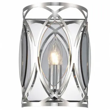 Накладной светильник Vele Luce Angela 654 VL3153W01 Цвет плафонов серый Цвет арматуры хром Накладной светильник Vele Luce Angela 654 VL3153W01 Цвет плафонов серый Цвет арматуры хром