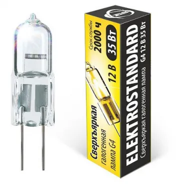 Лампа галогеновая Elektrostandard G4 35Вт 2700K a025173