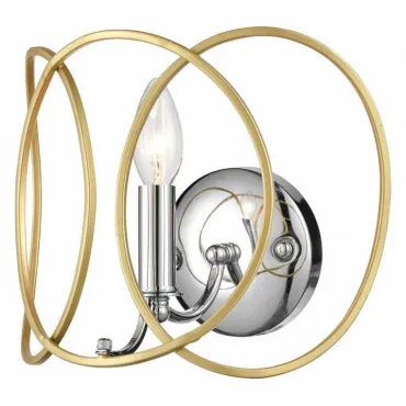 Бра Vele Luce Vita VL4234W01 Цвет арматуры хром Цвет плафонов золото Бра Vele Luce Vita VL4234W01 Цвет арматуры хром Цвет плафонов золото