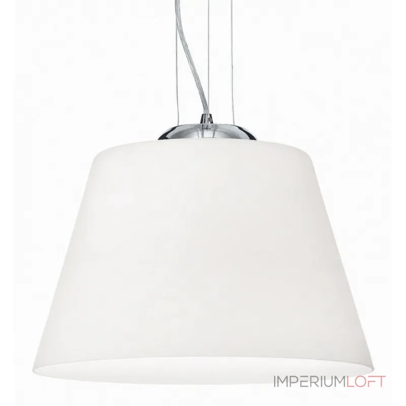 Подвесной светильник Ideal Lux Cylinder CYLINDER SP1 D30 BIANCO Подвесной светильник Ideal Lux Cylinder CYLINDER SP1 D30 BIANCO