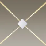 Накладной светильник Odeon Light Vista 4258/8WL Цвет плафонов белый Цвет арматуры белый от ImperiumLoft